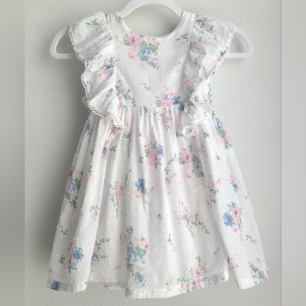 Flowery Size 4T Dress By Catherine Malandrino